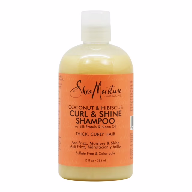 Shea Moisture Coconut & Hibiscus Curl & Shine Shampoo